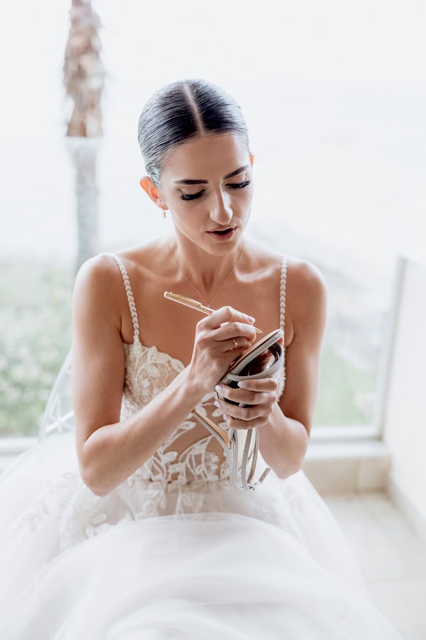 Beautiful Military Wedding White Pale Pink Flowers