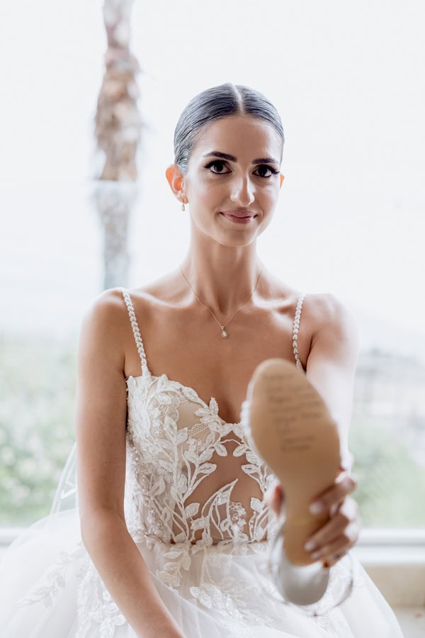Beautiful Military Wedding White Pale Pink Flowers