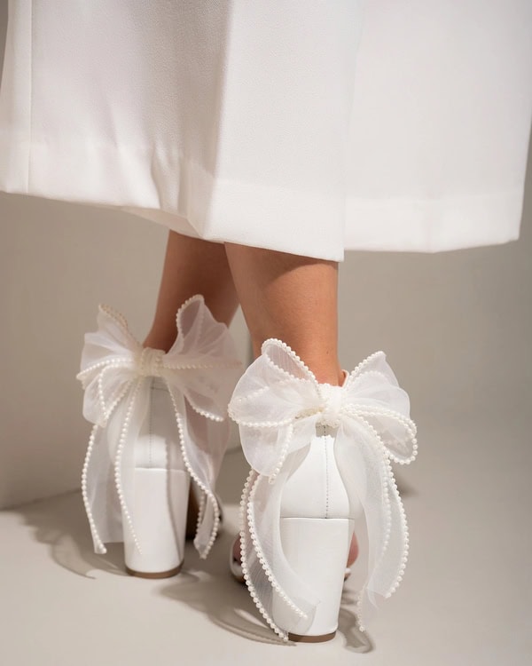 Bridal Shoes Ceremony To Reception