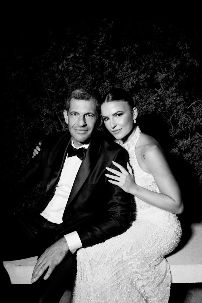 Chic φθινοπωρινός γάμος στην Αθήνα με δελφίνιουμ και ορτανσίες | Κατερίνα & Θεοδόσης