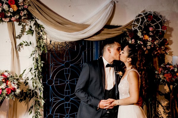 Colorful Summer Wedding Next Day City Photoshoot