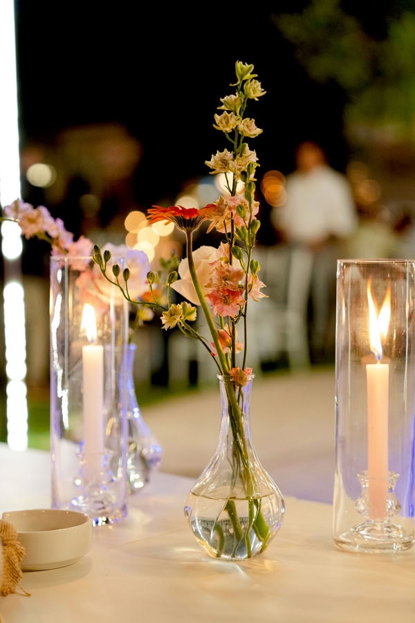 Colorful Summer Wedding Romantic Floral Decoration