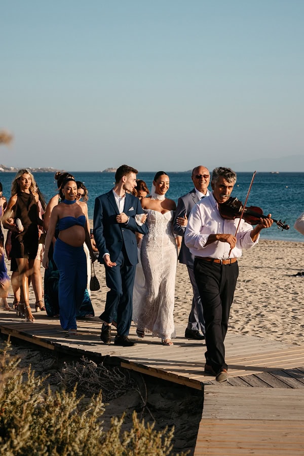 Dreamy Wedding Naxos Stunning All White Decoration