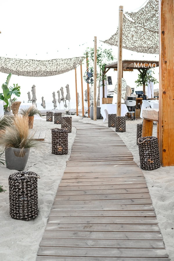 Dreamy Wedding Naxos Stunning All White Decoration