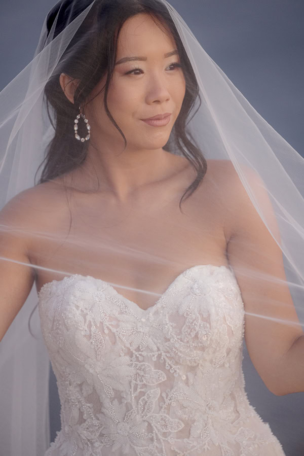 Fairytale Wedding White Roses Eucalyptus