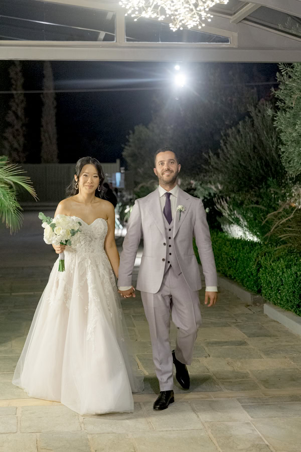 Fairytale Wedding White Roses Eucalyptus