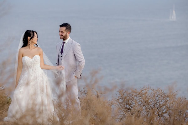 Fairytale Wedding White Roses Eucalyptus