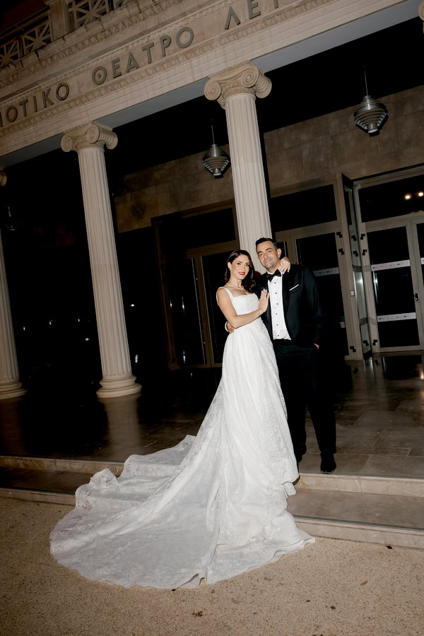 Old Money Hollywood Style Wedding Red Black