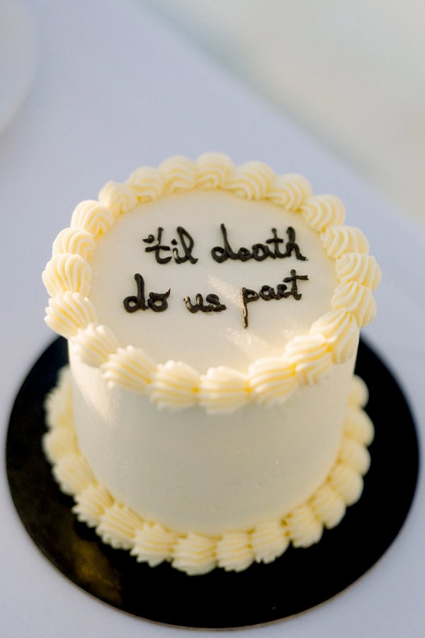 Romantic Destination Wedding Santorini Caldera