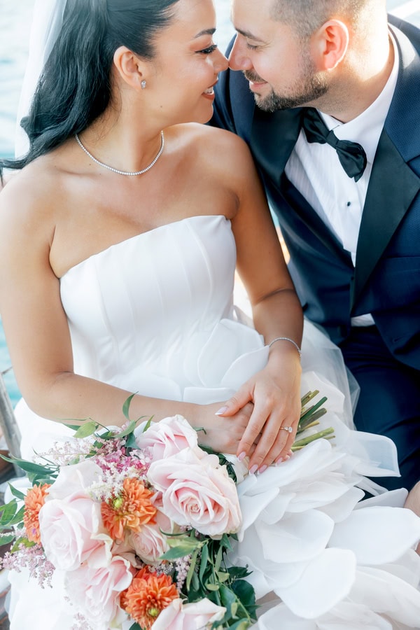 Romantic Seaside Wedding Florals