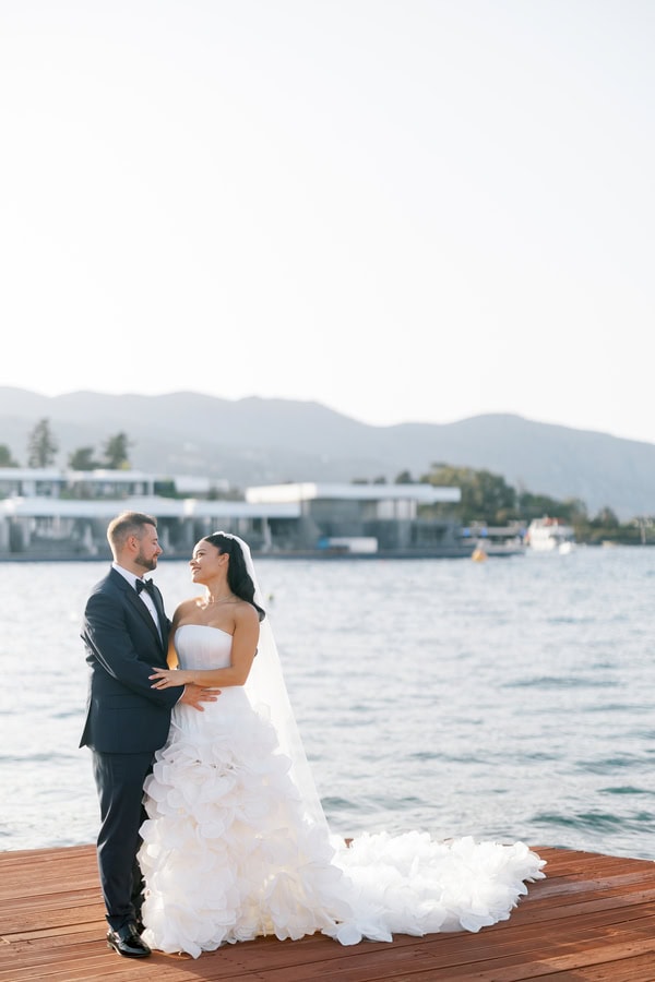 Romantic Seaside Wedding Florals
