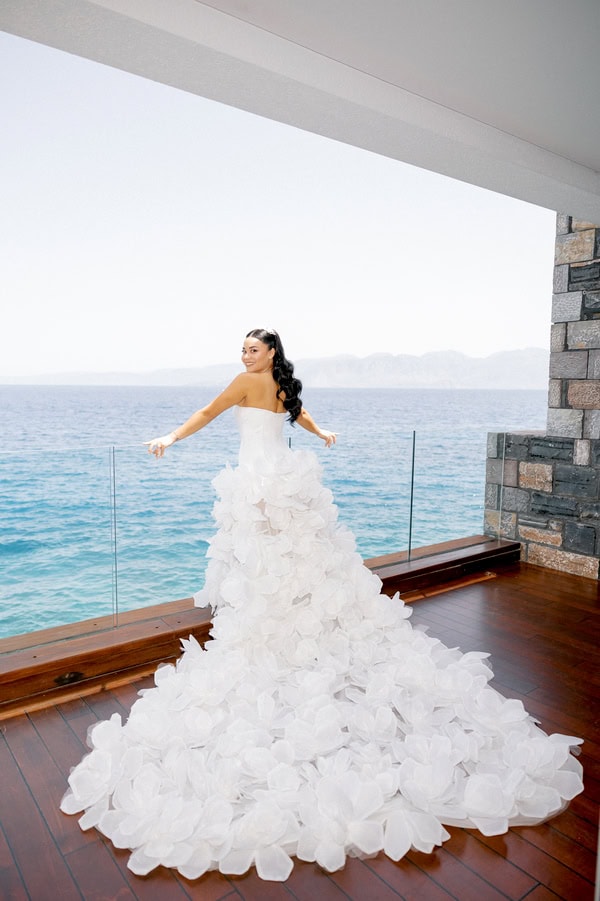 Romantic Seaside Wedding Florals