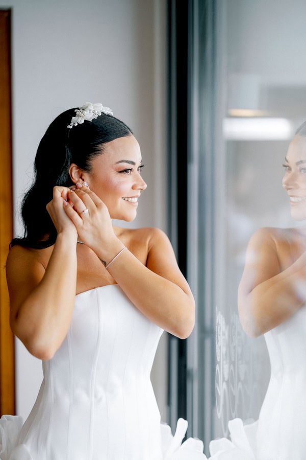 Romantic Seaside Wedding Florals