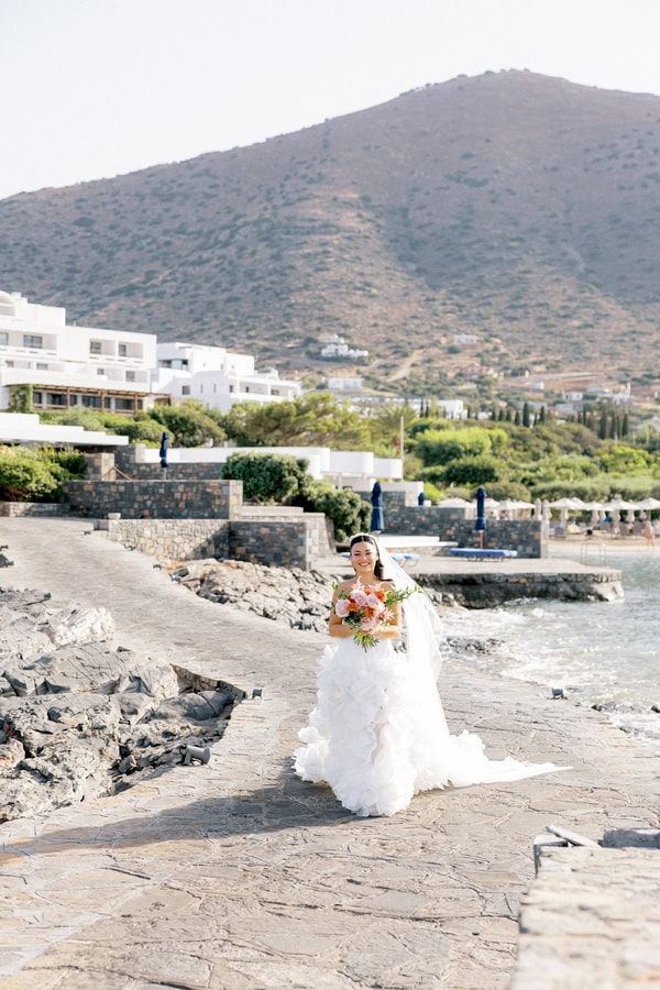 Romantic Seaside Wedding Florals
