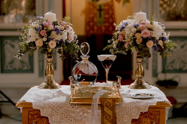 Romantic Spring Wedding Sparta Pale Pink Roses