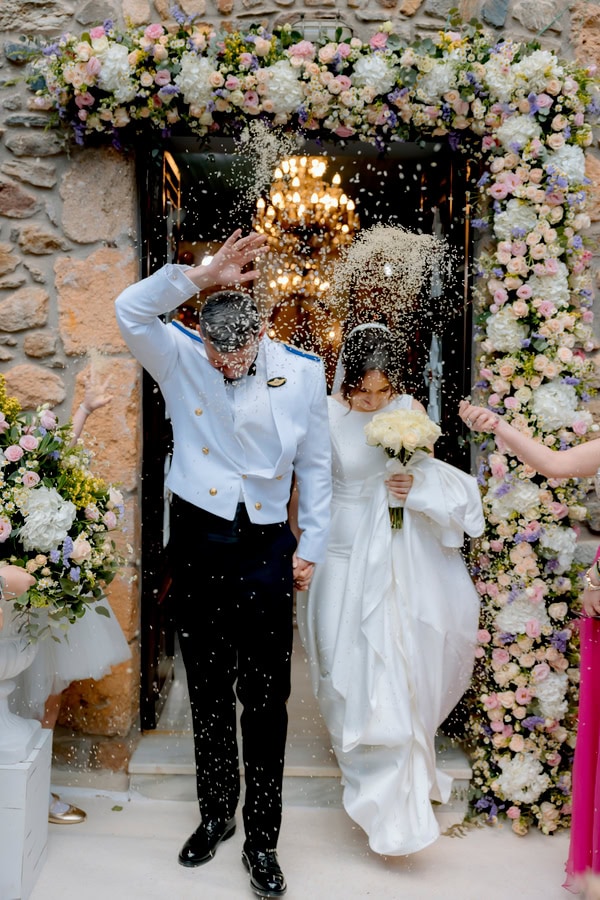 Romantic Spring Wedding Sparta Pale Pink Roses