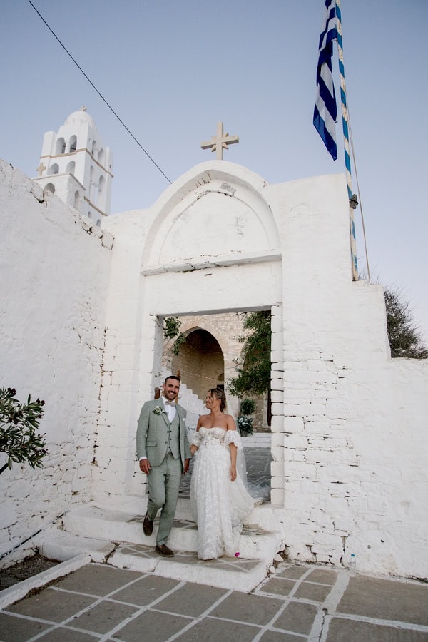 Romantic Summer Wedding Folegandros