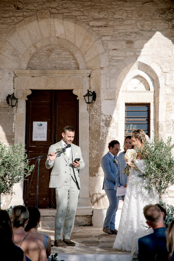 Romantic Summer Wedding Folegandros