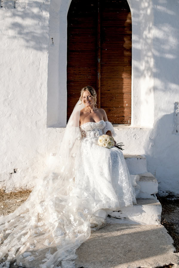 Romantic Summer Wedding Folegandros