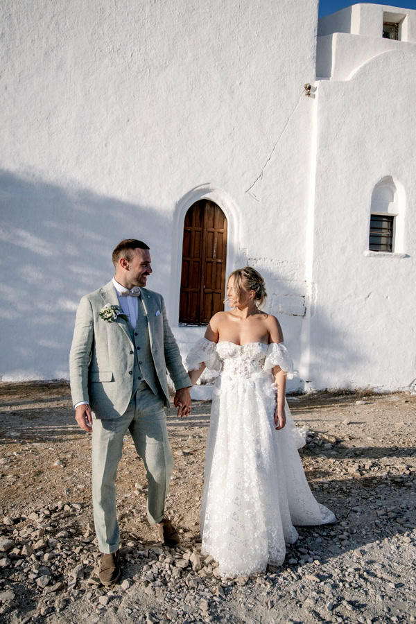 Romantic Summer Wedding Folegandros