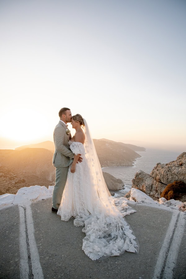 Romantic Summer Wedding Folegandros