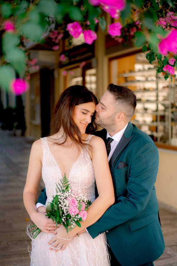 Romantic Wedding Deer Valley Venue White Pink Flowers