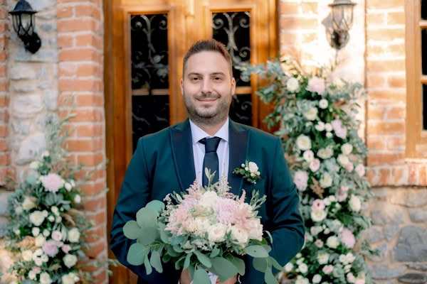 Romantic Wedding Deer Valley Venue White Pink Flowers