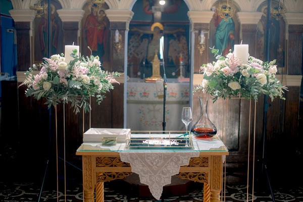 Romantic Wedding Deer Valley Venue White Pink Flowers