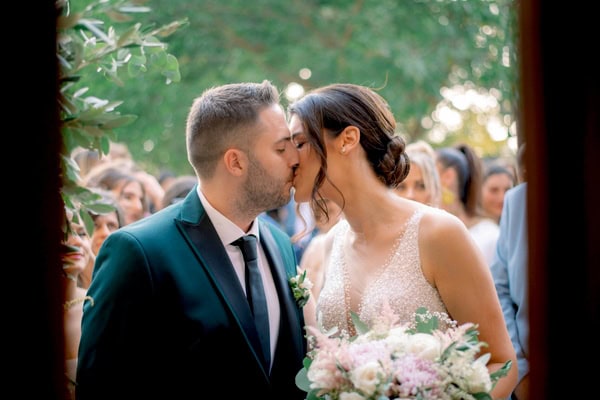 Romantic Wedding Deer Valley Venue White Pink Flowers