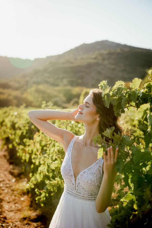 Romantic Wedding Evia Floral Decoration Emotional Moments