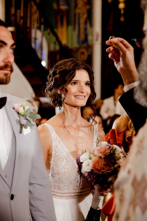 Romantic Wedding Evia Floral Decoration Emotional Moments