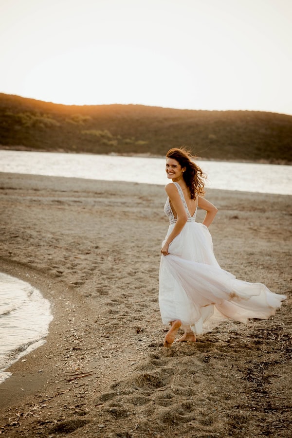 Romantic Wedding Evia Floral Decoration Emotional Moments