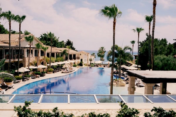 Spring Wedding White Flowers Seaside