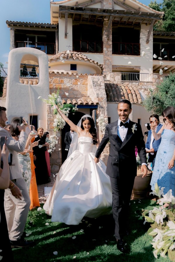 Spring Wedding White Flowers Seaside