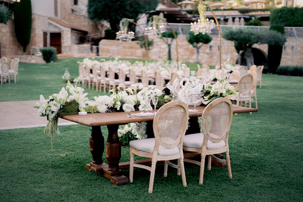 Spring Wedding White Flowers Seaside