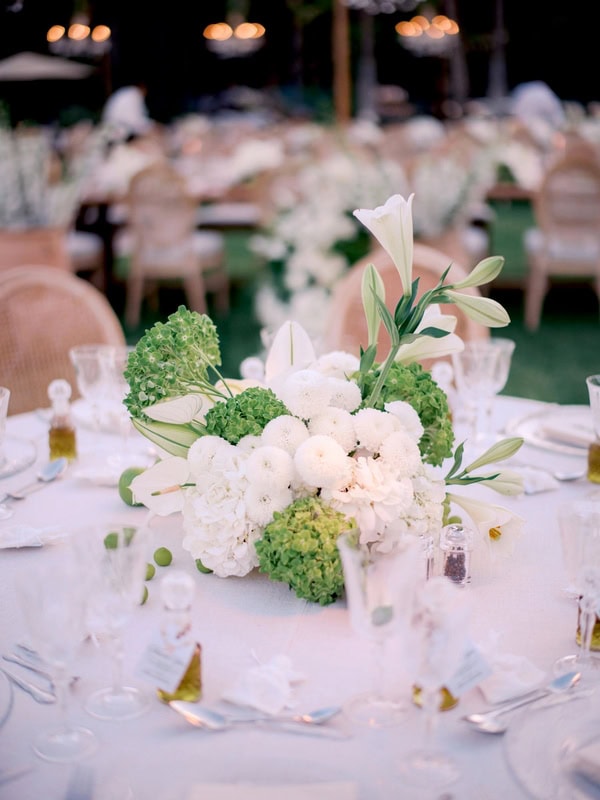Spring Wedding White Flowers Seaside