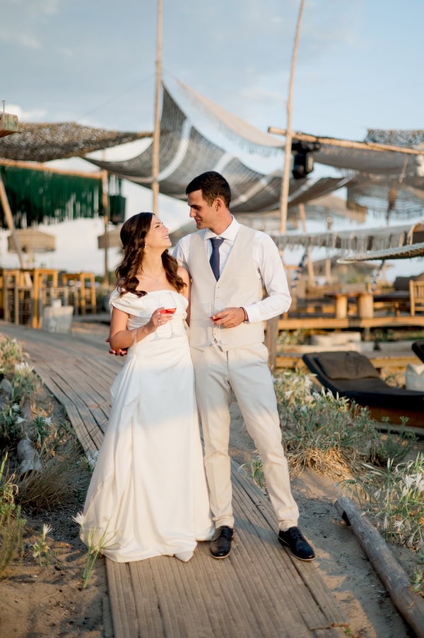 Summer Beach Style Wedding In Pylos Greece