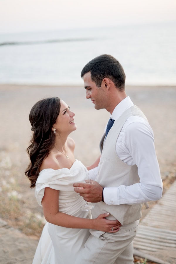 Summer Beach Style Wedding In Pylos Greece