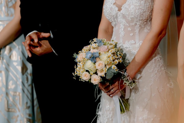 Summer Wedding Baptism Pastel Flowers Sparta