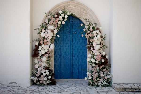 Ultra Chic Wedding Lefkara Stunning Floral Details