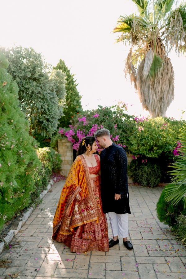 Vibrant Three Day Indian Destination Wedding Crete