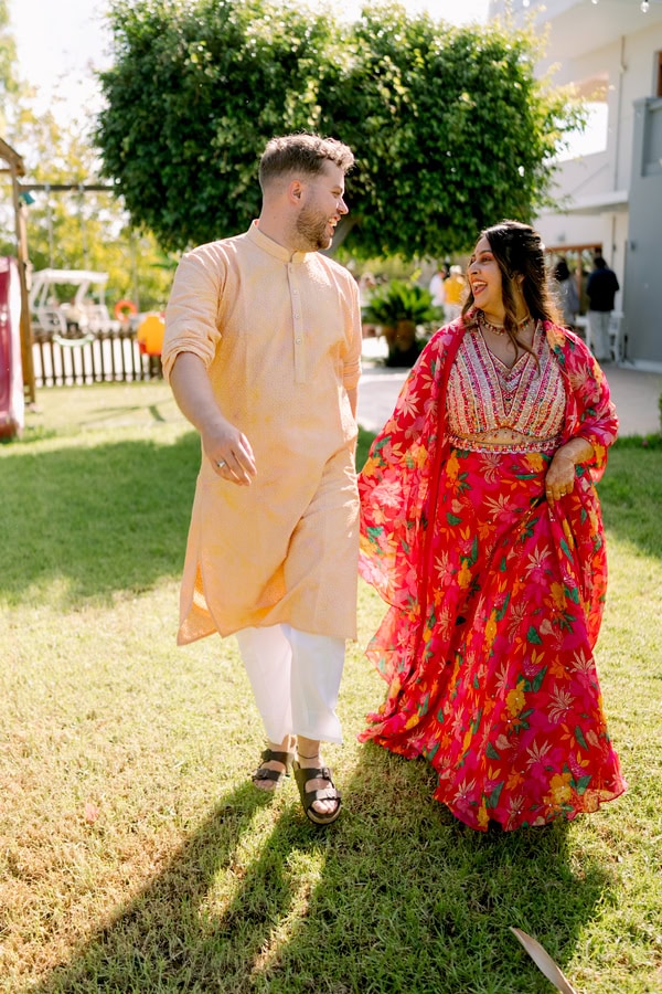 Vibrant Three Day Indian Destination Wedding Crete