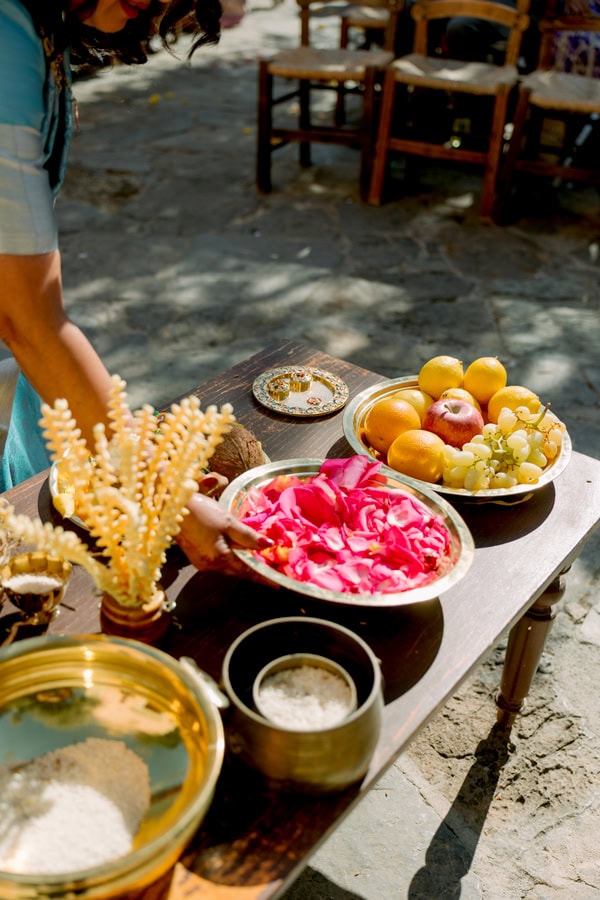 Vibrant Three Day Indian Destination Wedding Crete