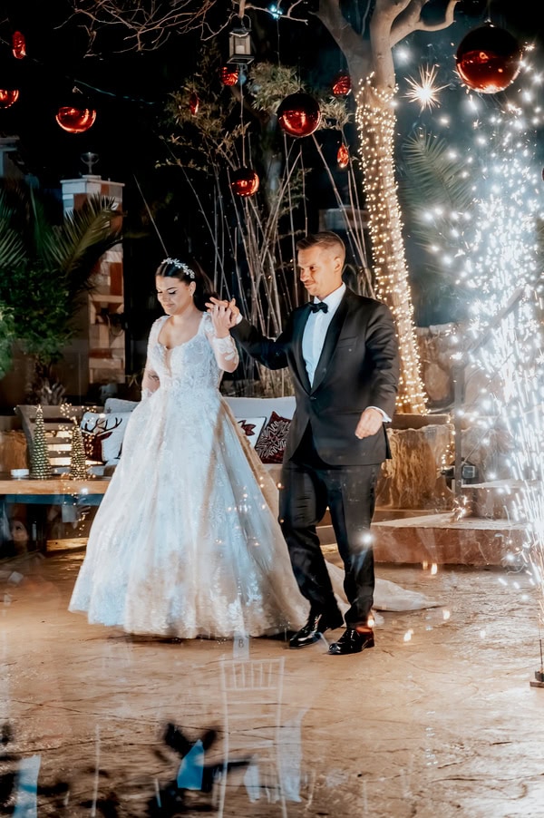 Wedding Red Roses Festive Chic Details