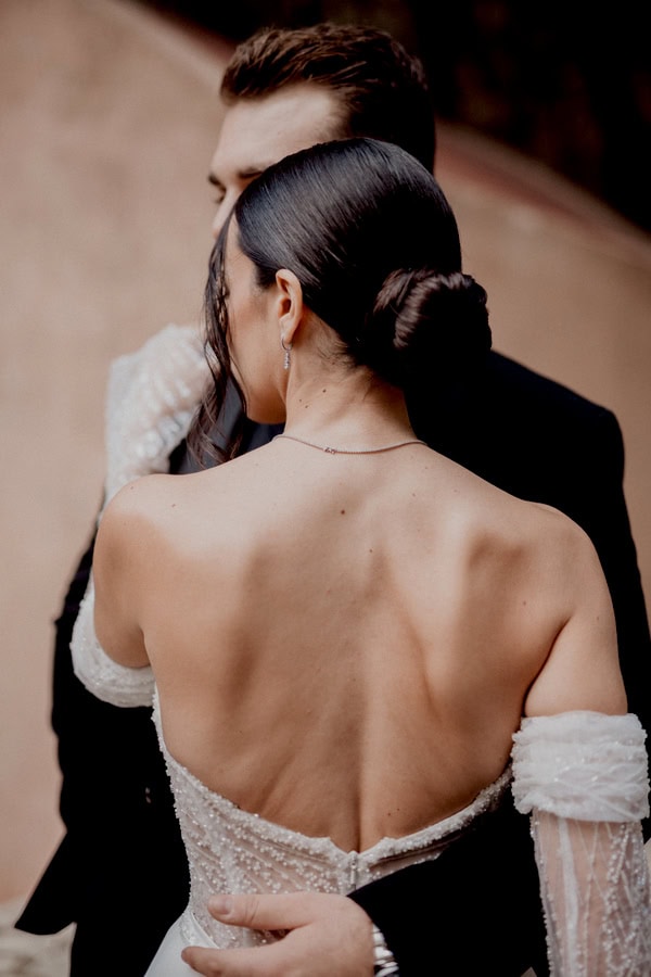 Autumn Wedding At Ostria Resort And Spa With White Floral Arrangements