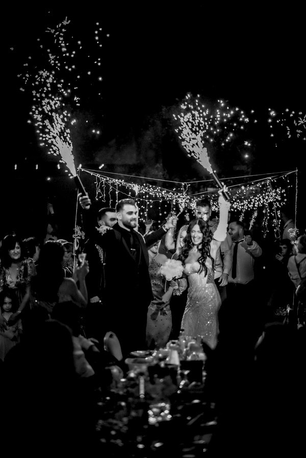 Autumn Wedding At Ostria Resort And Spa With White Floral Arrangements