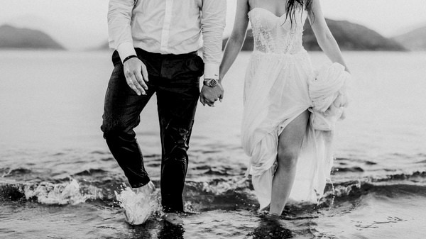 Beautiful Wedding Day Story With Floral Details And Beach Next Day