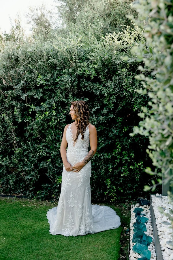 Destination Wedding In Chania Garden Style And Sea View