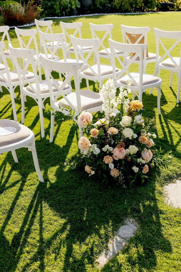 Destination Wedding In Chania Garden Style And Sea View