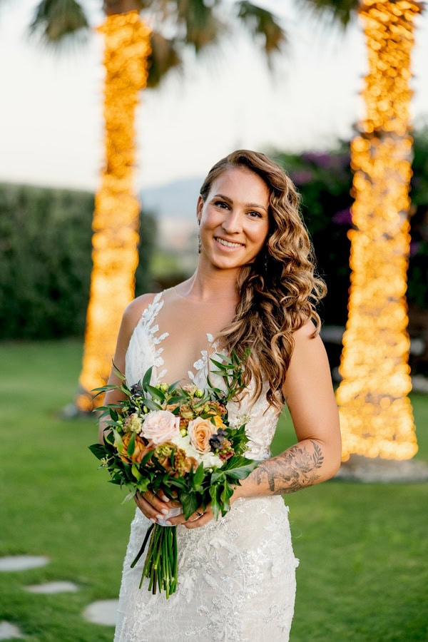 Destination Wedding In Chania Garden Style And Sea View